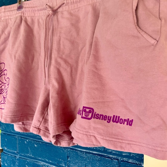 Disney Women's Lavender Athletic‎ Shorts with Purple Accents - Picture 5 of 9